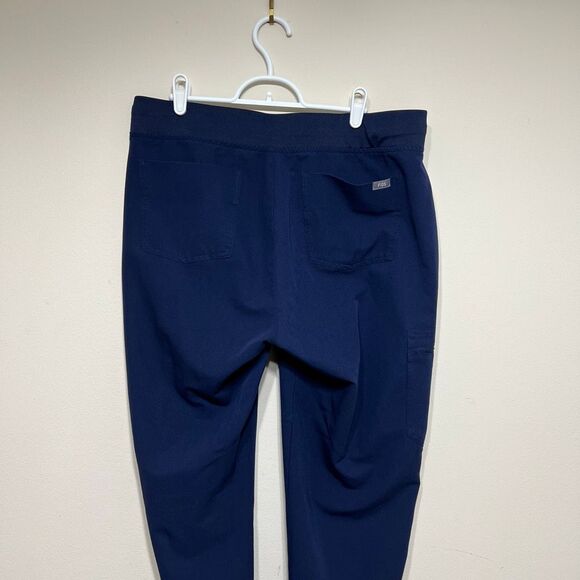 Figs Zamora Jogger Scrub Pants Navy Blue Women Large Tall - Picture 4 of 9